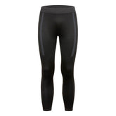 Sottopantaloni Tecnici Seamless, un pantalone lungo con tecnologia seamless. Colore nero elegante. Di TUCANO URBANO.